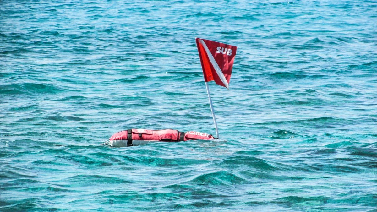 Spearfishing World Dive Flag Buoy